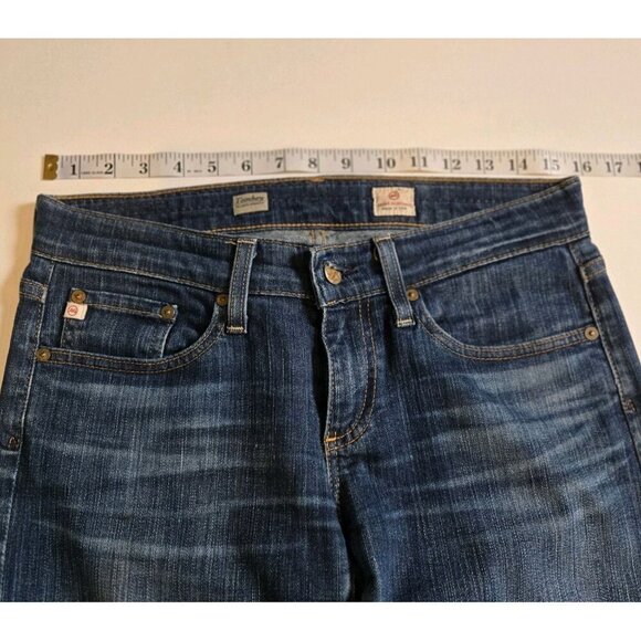 AG Adriano Goldschmied The Tomboy Relaxed Straight Jeans Womens 26R Dark Wash US - Picture 3 of 8